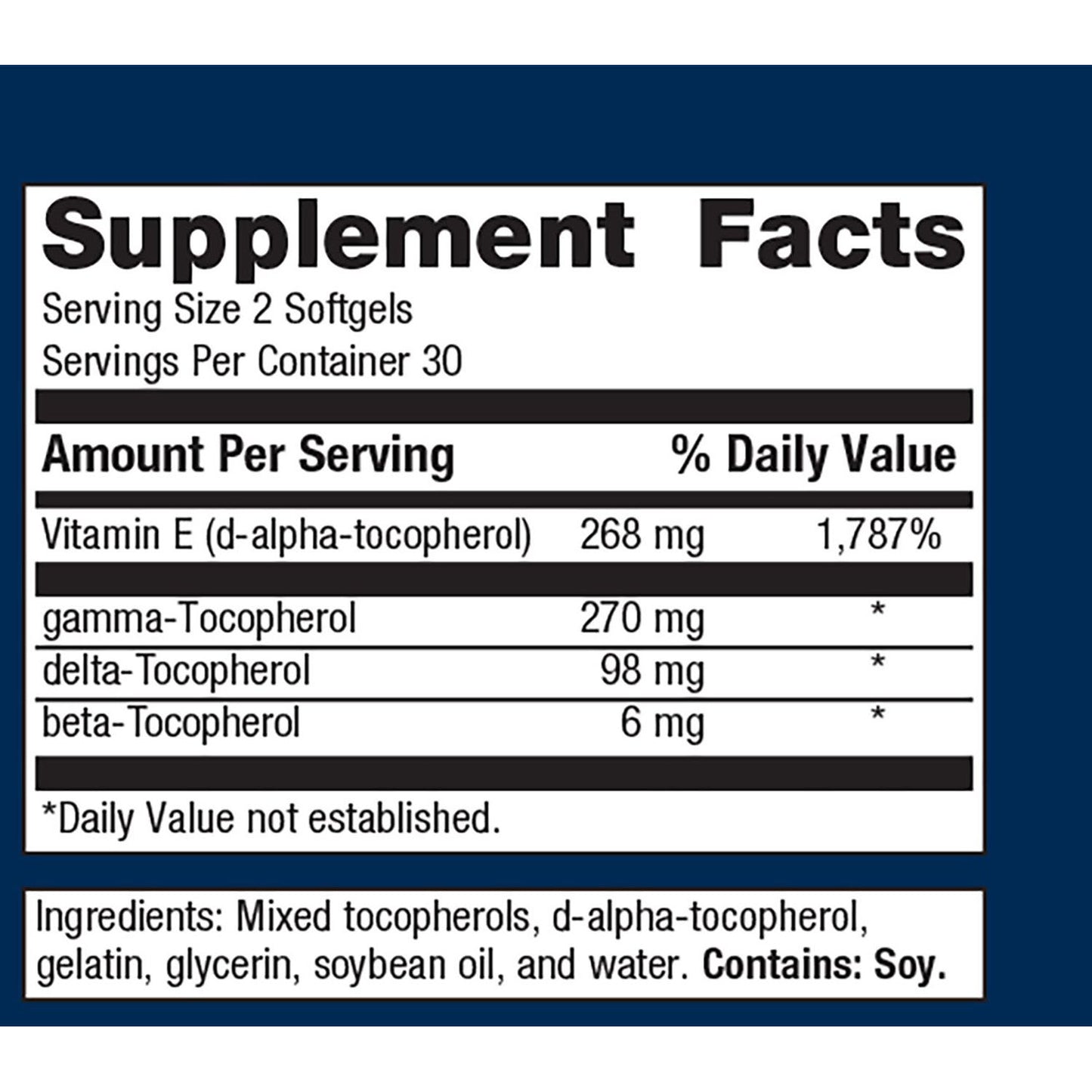 E Complex-1:1™ a vitamin E formula.