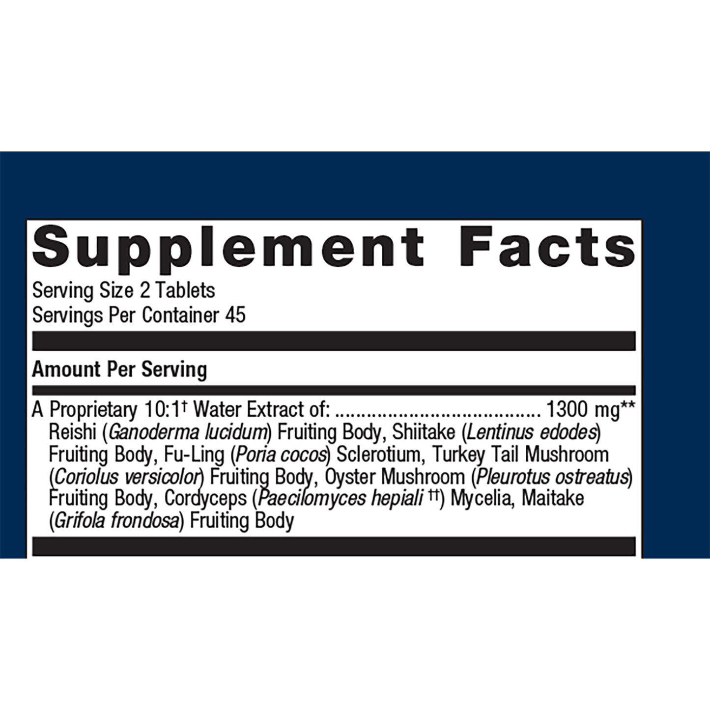 Mycotaki® Supports an Immune System Under Occasional Stress-Metagenics