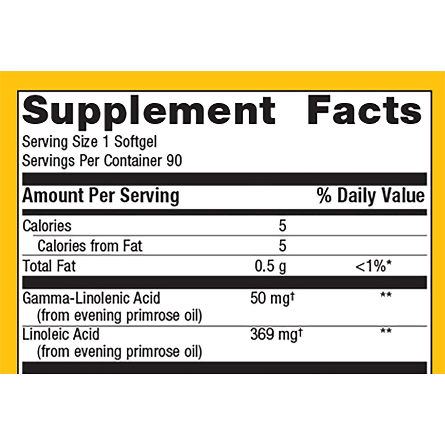 OmegaGenics® Evening Primrose Oil -Support for Prostaglandin Metabolism