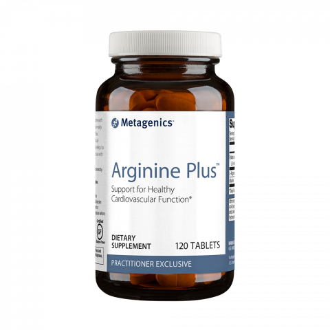 Arginine Plus -Support for Healthy Cardiovascular Function -delivers high quality L-arginine with calcium L-5-methyltetrahydrofolate—a body-ready form of folate