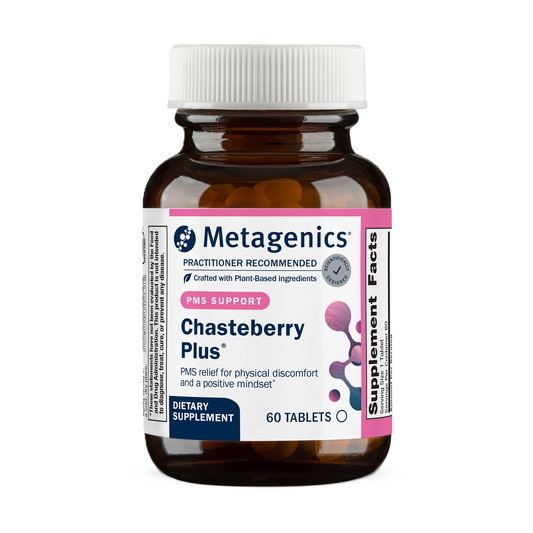 Chasteberry Plus® PMS Relief - Complete PMS relief for physical discomfort and a balanced mindset*