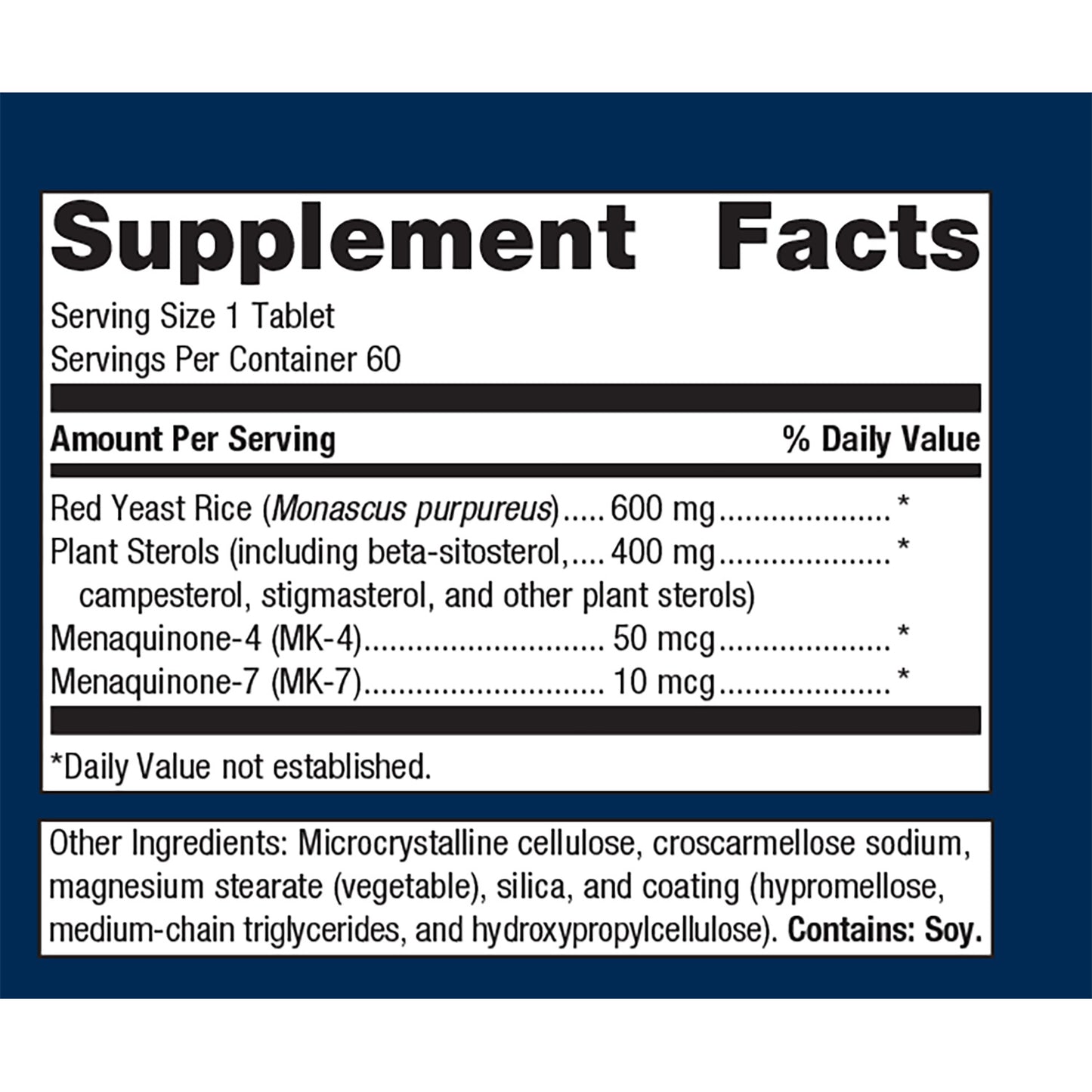 Coratin® -Red Yeast Rice & Plant Sterol Combination