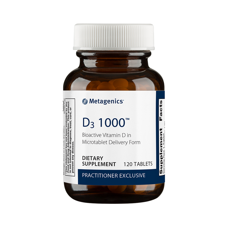 Metagenics D3 1000™ Bioactive Vitamin D in Microtablet Delivery Form