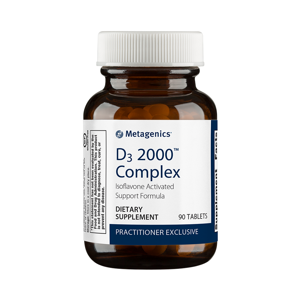Metagenics D3 2000™ Complex (formerly Iso D3™)  Isoflavone Activated Support Formula