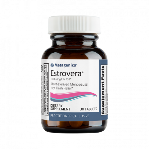 Estrovera® Menopause Relief-All-in-one plant-derived menopausal symptom relief in 1-4 weeks†