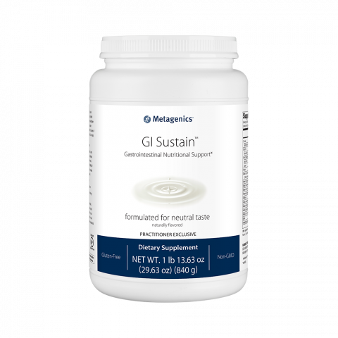  GI Sustain™ Gastrointestinal Nutritional Support-uniquely designed to help promote the growth of beneficial bacteria by including prebiotic nutrients, combined with readily digestible macronutrients.