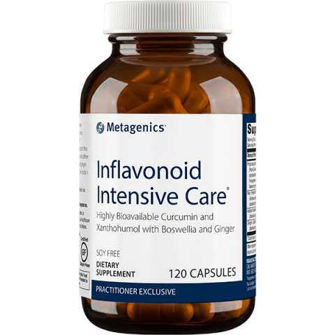 Inflavonoid Intensive Care®Highly Bioavailable Curcumin and Xanthohumol with Boswellia and Ginger may help support the body’s immune response.