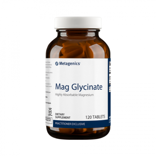 Magnesium Glycinate -a highly absorbable magnesium to support muscle relaxation.