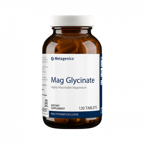 Mag Glycinate Highly Absorbable Magnesium supports muscle relaxation and nervous system health