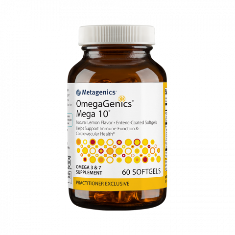 OmegaGenics® Mega 10® Fish Oil- support heart and immune health