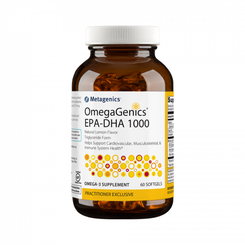 Helps Support Cardiovascular, Cognitive & Eye Health features a concentrated, purified source of omega-3 fatty acids. Each softgel provides a total of 750 mg DHA and 250 mg EPA. 