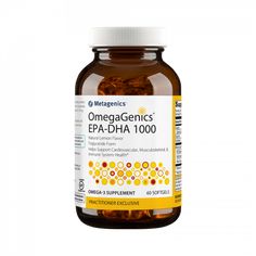  OmegaGenics® EPA-DHA 1000 Helps support cardiovascular, musculoskeletal, & immune system health