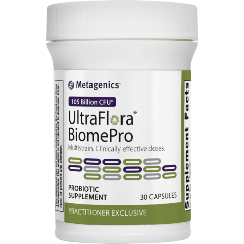 complex of eight clinically-studied probiotic strains to support gastrointestinal health and immune health.* This multidimensional formula features 105 billion CFU per capsule guaranteed through end of expiration. This product comes in a shelf-stable