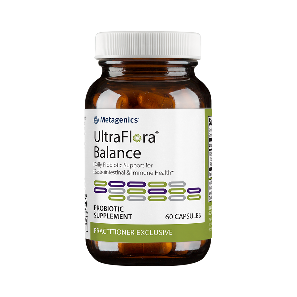 UltraFlora Balance Daily Probiotic Support for Gastrointestinal & Immune Health from Metagenics 