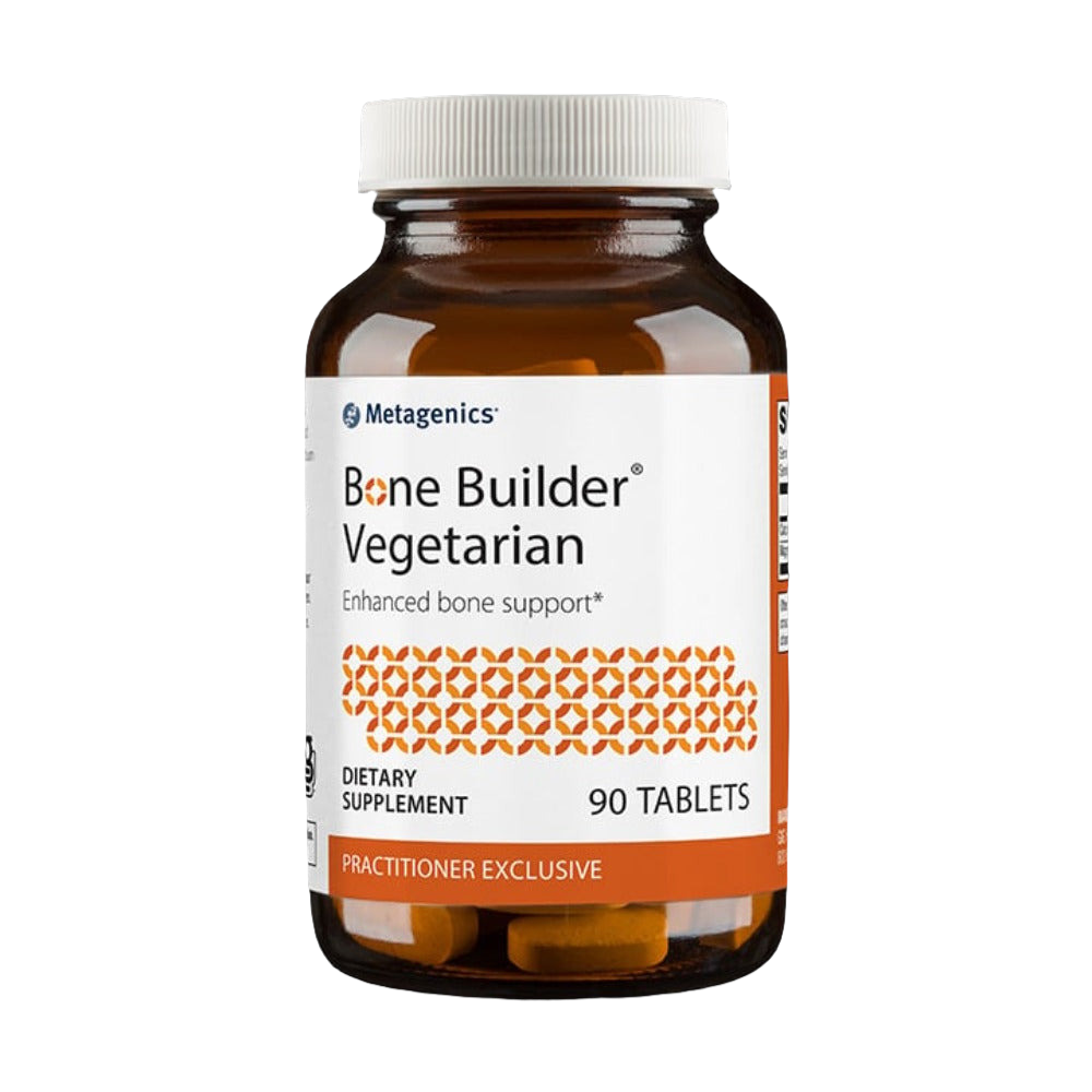 Bone Builder® Vegetarian features a ratio-balanced blend of calcium and magnesium to support bone density and muscle health. Magnesium works together with calcium to support bone health and muscle relaxation.*- Tablets