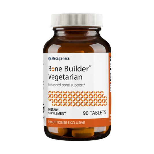 Bone Builder® Vegetarian features a ratio-balanced blend of calcium and magnesium to support bone density and muscle health. Magnesium works together with calcium to support bone health and muscle relaxation.*- Tablets