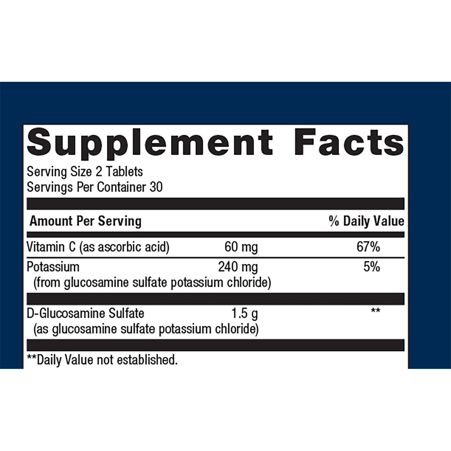 Glucosamine Sulfate 750-Support for Healthy Cartilage